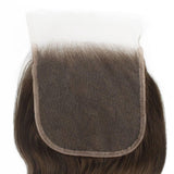 Medium Brown Body Wave 5x5 HD Closure