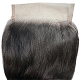 Jet Black Body Wave 5x5 HD Closure